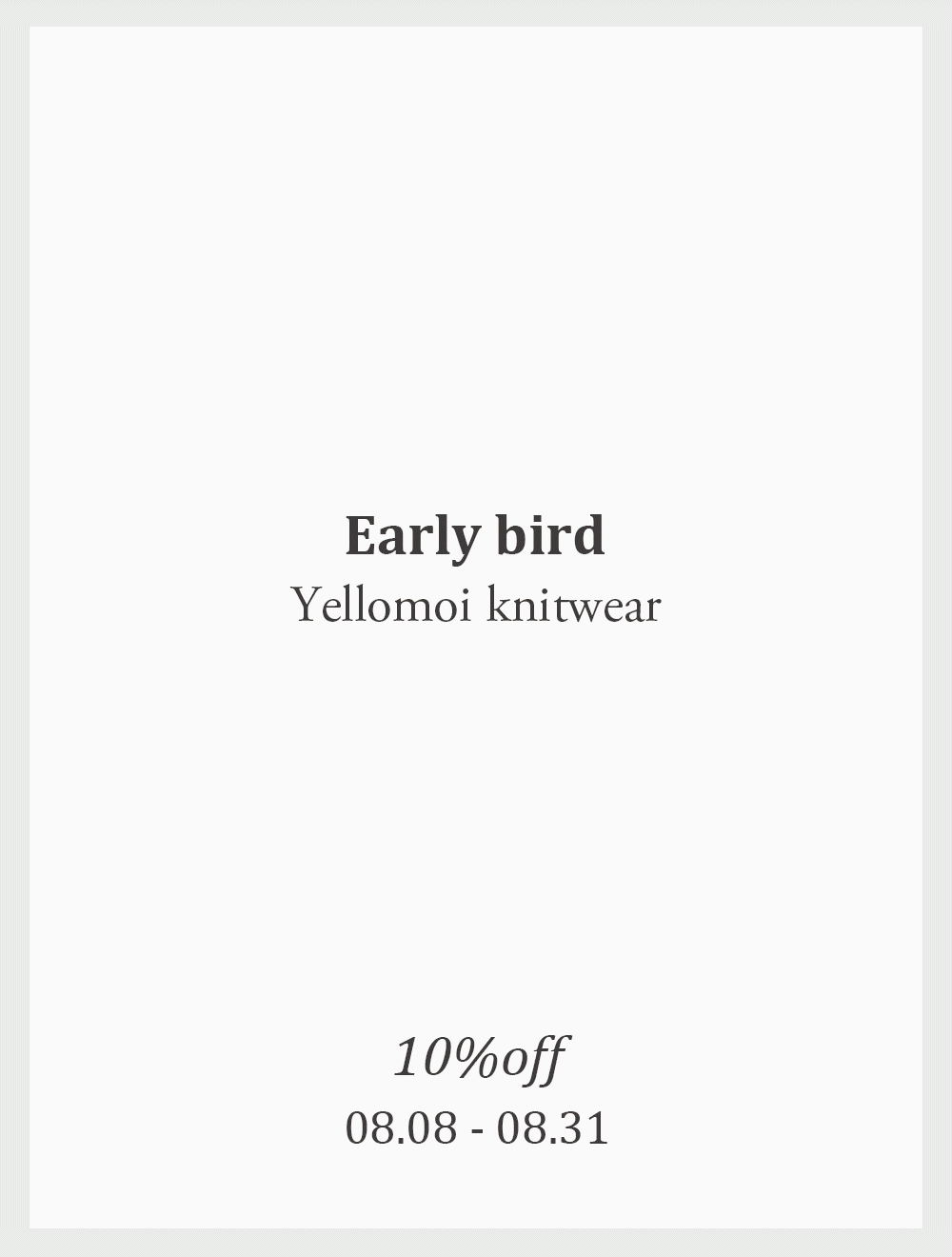 [YELLOMOI/early bird 10%] 모앙알파카long ver - knit