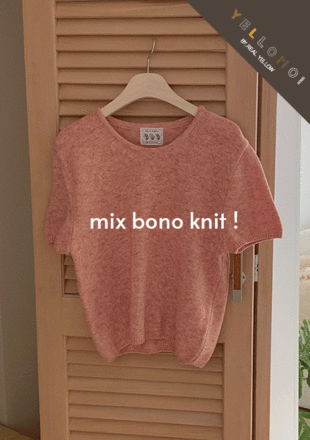 [YELLOMOI KNIT/fine wool 10%] 믹스보노 - knit