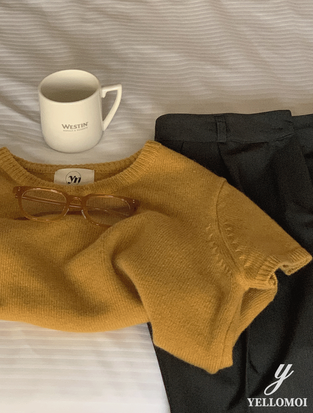 [YELLOMOI] autumn soft finewool - knit